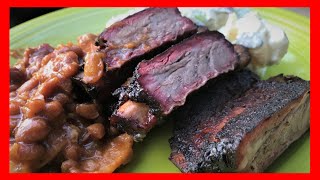 All Day BBQ Hang Out With T-Roy and James, Brisket, Ribs, Baked Beans and Potato Salad
