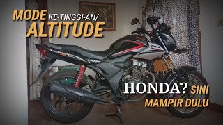 Mode Ketinggian : Motor Injeksi Honda Verza 150