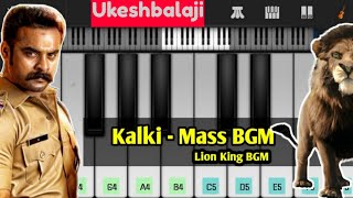 Kalki BGM || The Lion King BGM || Perfect piano app 🥰
