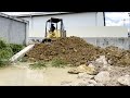 Perfectly Project Incredible Miniature Dozer Pushing Dump Truck Unloading Soil