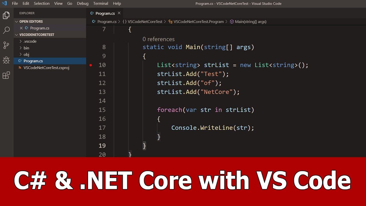C net ru. Vs code си Шарп. Visual Studio code. .Net Core код. C# net Core.