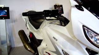 Hero Karizma in White at Auto Expo 2012, New Delhi, India