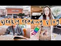 WEEKLY READING VLOG | lets go book shopping, a book haul, + booktok books!