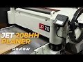 Jet 20 Helical Planer Review and Impressions 208hh JP20 planer / Powermatic 209HH 20