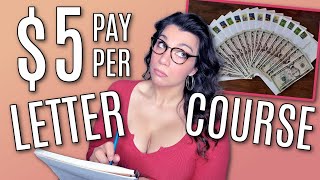 This Viral $5 Letter Side Hustle Is a SCAM!