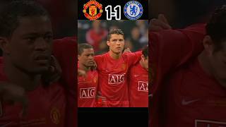 Manchester United vs Chelsea Final Champions League 2008 #ronaldo #penalty 🔥😍 #football #shorts