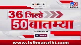 Today 36 Jilhe 50 Batmya | 36 जिल्हे 50 बातम्या | 21 February 2025 | Maharashtra Breaking Fast News