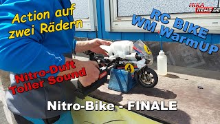 AMAZING - RC Bike Nitro Finale - Mini Moto GP - Weltmeisterschafts WarmUP beim MRC Leipzig