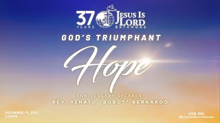 JIL Batangas 37th Anniversary with Rev. Bobot Bernardo