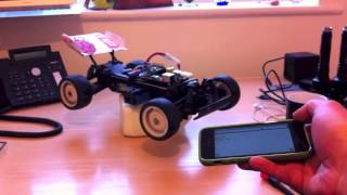 Raspberry Pi Remote controlled iphone car - part 2