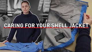 How to clean your shell jacket - product care