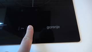 How to Lock / Unlock Gorenje Induction Hob?