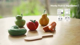 PlanToys - Wonky Fruit \u0026 Vegetables