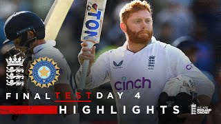 Root and Bairstow Lead The Chase! | Highlights | England v India - Day 4 | LV= Insurance Test 2022