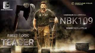 NBK109 First Look Teaser | Nandamuri Balakrishna | Anushka Setty | Bobby Kolli | Thaman