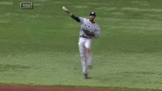 NYY@TB: Nunez turns in second great defensive play