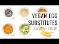 HOW TO MAKE VEGAN EGG SUBSTITUTES | a beginner's guide to vegan baking