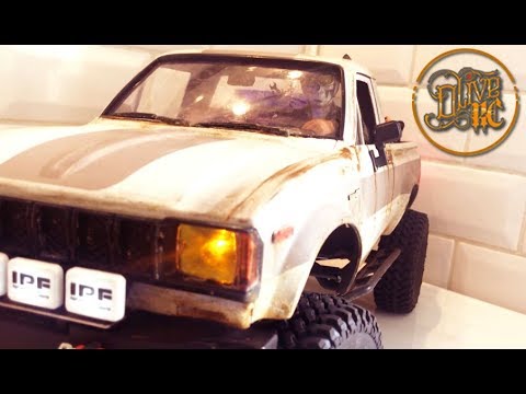 RC RUSTED TOYOTA - custom paint RC RUSTED TOYOTA - custom paint