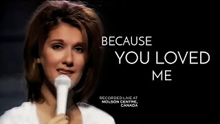 Celine Dion - Because You Loved Me (Live In Montreal "1996) HD REMASTERED