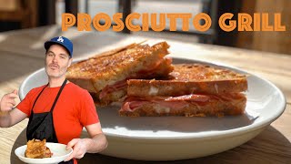 How To Make A Prosciutto Grilled Cheese in 2 Minutes!