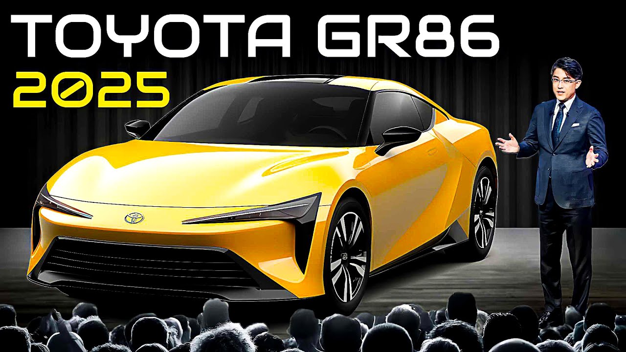 Toyota Just UNVEILED A 2025 Toyota GR86! - YouTube