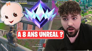 IL A 8 ANS IL EST UNREAL SUR FORTNITE IL EST TELLEMENT INOCCENT CET ABONNÉ !