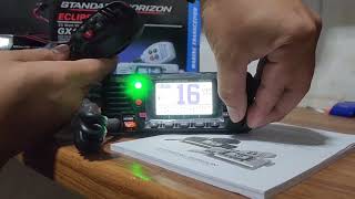 แนะนำวิทยุเรือ Standard Horizon Eclipse GX1400 Marine 25W VHF Marine Transceiver By ภูนิสา เรดิโอ