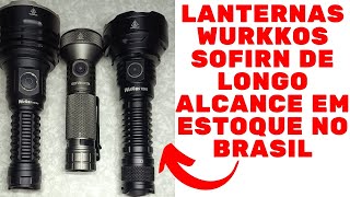 LANTERNAS Wurkkos TD01 Sofirn IF22A e Wurkkos TS30S Pro em Estoque no Brasil