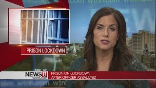 Inmate assault on officer leaves prison in lockdown