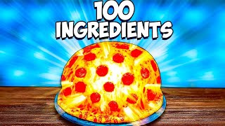 J'ai Fait Une Pizza Avec 100 Ingrédients par VANZAI