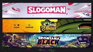 👉I will design a cool gaming banner for youtube,fb,twitch💯🥰🔏  #shorts