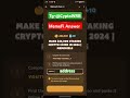 make $45 000 staking crypto coins in 2024 memegirls memefi answer