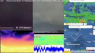 Live Pantau Erupsi Gunung Merapi  Hari Ini : CCTV  , Angin