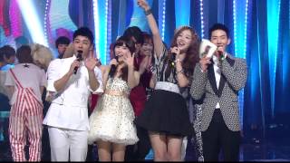 [110522] HeeChul Hugged Sulli @ Inkigayo