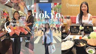 First time in Tokyo | Tsukiji fish market, Shibuya, Gyukatsu-Motomura | Travel Journal