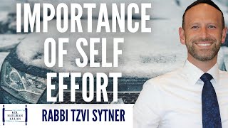 Importance of Self Effort - Rabbi Tzvi Sytner