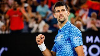 Novak Djokovic vs Andrey Rublev Australian Open 2023