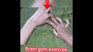 Brain gym exercise #shorts