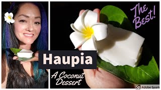 Haupia - The Easiest Coconut Dessert!