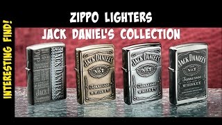 Interesting Find: Zippo Lighters Jack Daniel's Collection