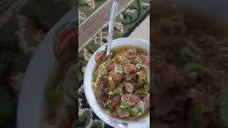 Menu Sehabis Hujan hujan Mie Ayam wedang seruni \u0026 Klepon #ngeshortsbareng #kuliner #food #fypシ