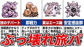 超簡単にストーリークリアできる旅パポケモン15選【初代ポケモン】