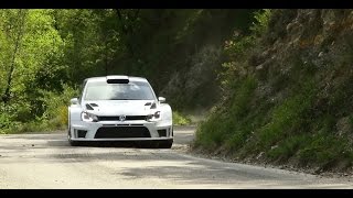 Polo R WRC 2017 tests Ogier/Ingrassia