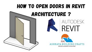 How to open doors in Revit Architecture