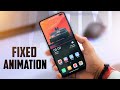 How to fixed App icon animation in Xiaomi phones? Animation in POCO Phones