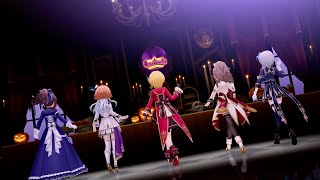 【デレステ】4K『THE VILLAIN'S NIGHT』MV（宮本フレデリカ、二宮飛鳥、神谷奈緒、一ノ瀬志希、アナスタシア）SSR衣装