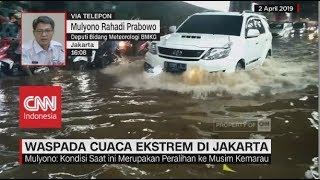 Cuaca Ekstrem di Jakarta, Warga Diimbau Waspada