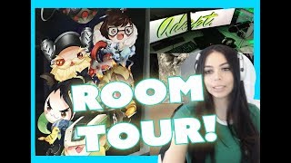 Overwatch Themed Streaming/Gaming Room Tour 2018!