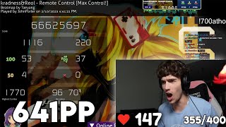 JohnPorler FC's Remote Control +DT (641PP)