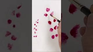 Easy for beginners. Fun for everyone! Let the water do the work with these pretty watercolor flowers